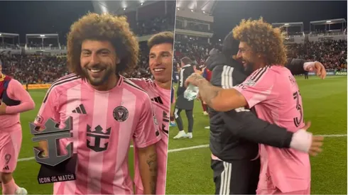 Falcón fue elegido el jugador del partido