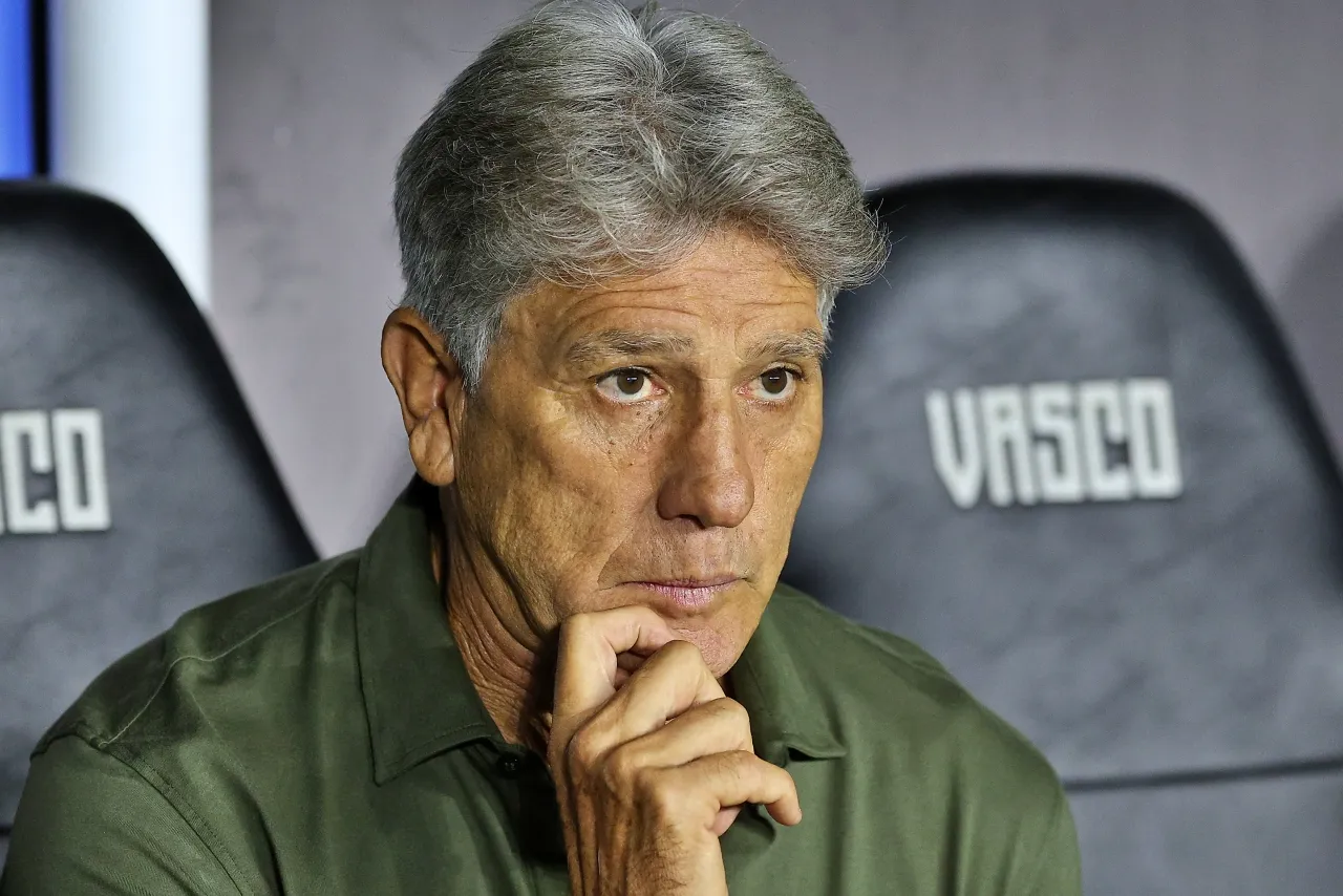 Renato Gaúcho, DT de Vasco da Gama, recibe feroz castigo de Conmebol (Getty Images)