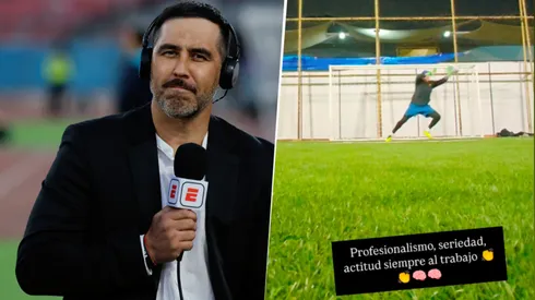 Bravo sorprendió con su entrenamiento