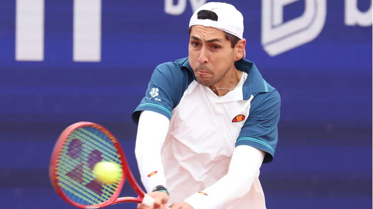 Alejandro Tabilo jugó ante el checo Jiri Lehecka.