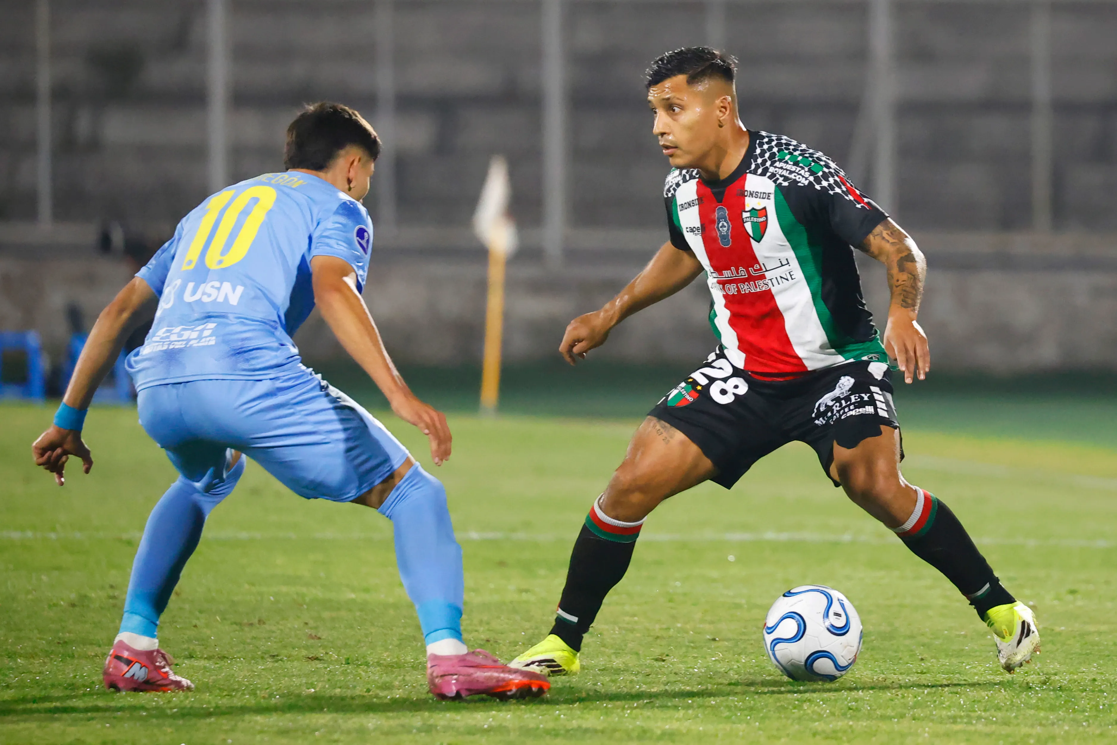 Dilan Zúñiga se ha posicionado como figura en Palestino/Photosport