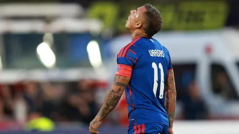 Eduardo Vargas entrenó hasta el jueves diferenciado en la U.