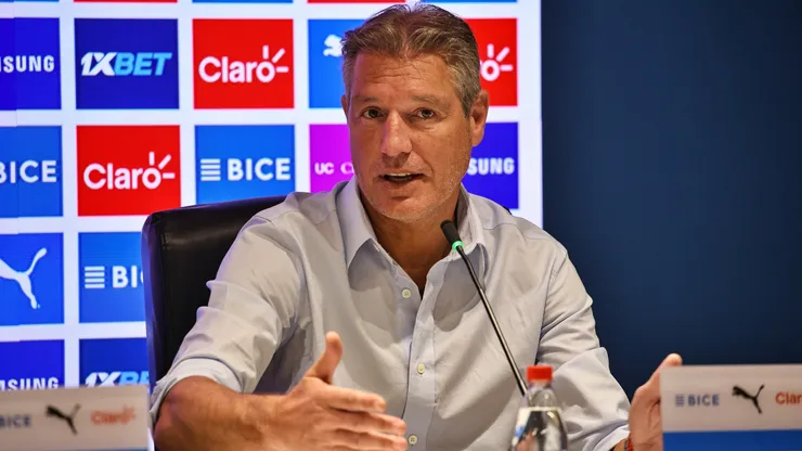José María Buljubasich, aún gerente deportivo de Católica.