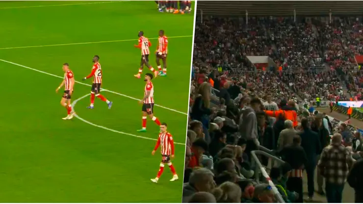 Sunderland sufrió goleada y sus hinchas se retiraron al entretiempo