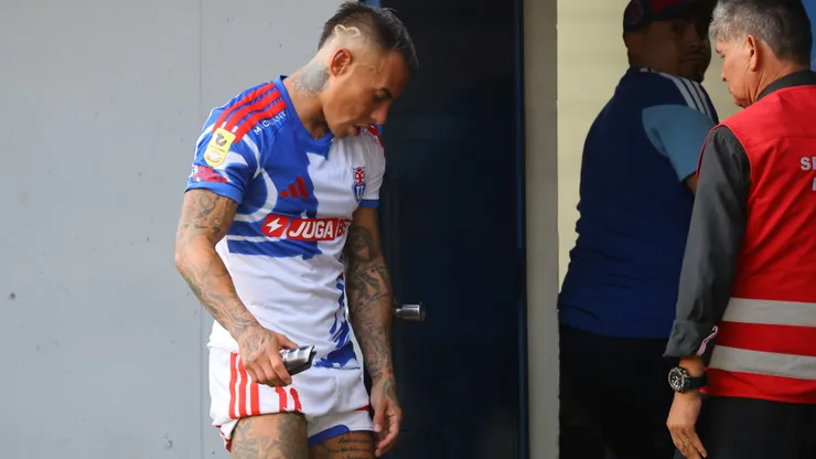 Eduardo Vargas lamenta su baja en a U de Chile.