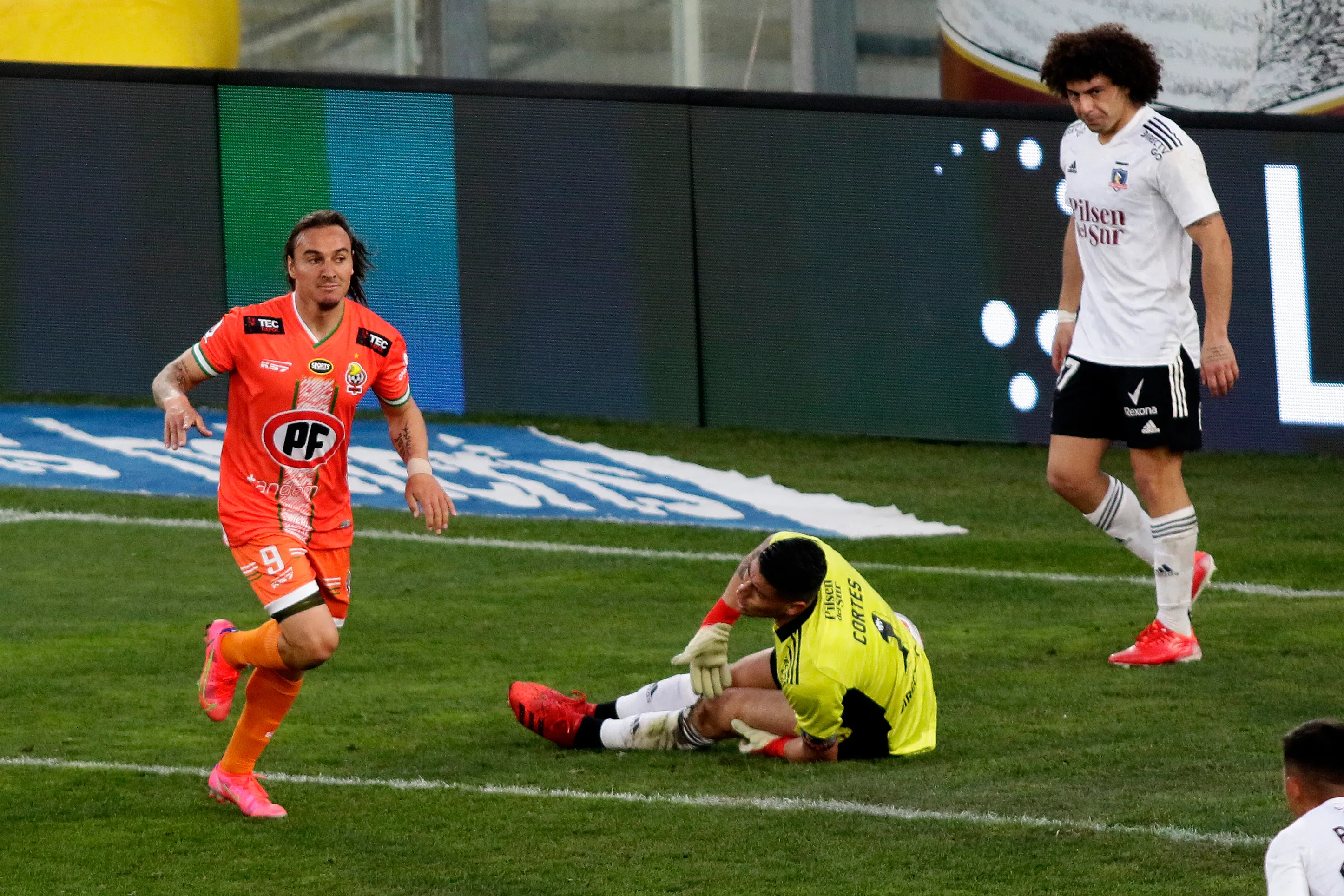 Sebastián Pol le anotó a Colo Colo con Cobresal y los Mineros ganaron en el Monumental. (Javier Salvo/Photosport).