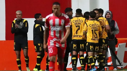 Kevin Méndez lamenta el gol de Coquimbo Unido.