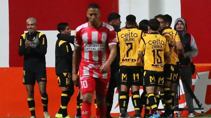 Kevin Méndez lamenta el gol de Coquimbo Unido.