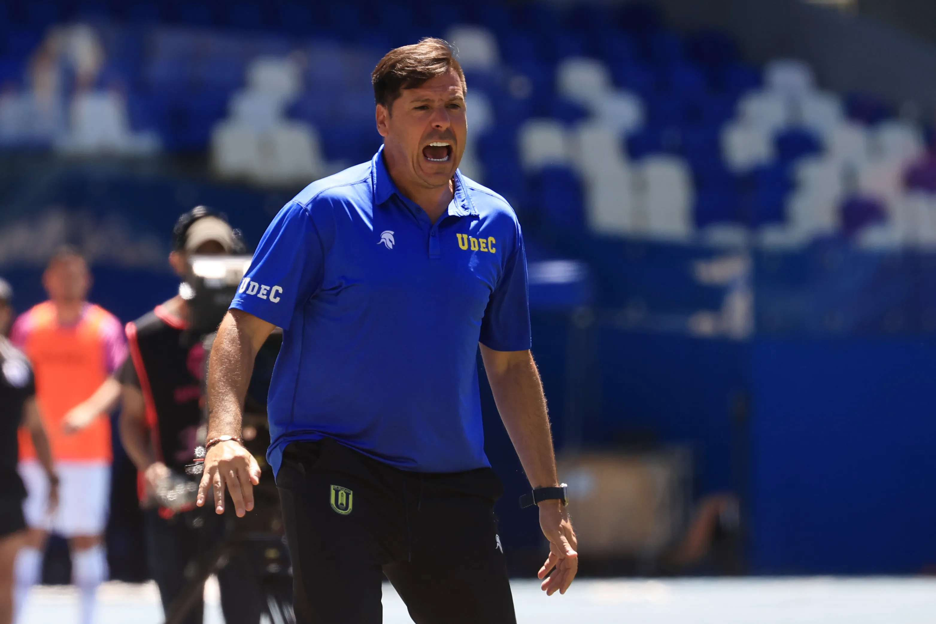 El DT en su paso por U de Concepción /Photosport