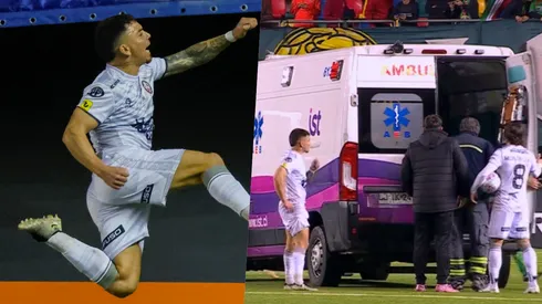 Así se retiró el jugador de Audax en el duelo ante Limache.