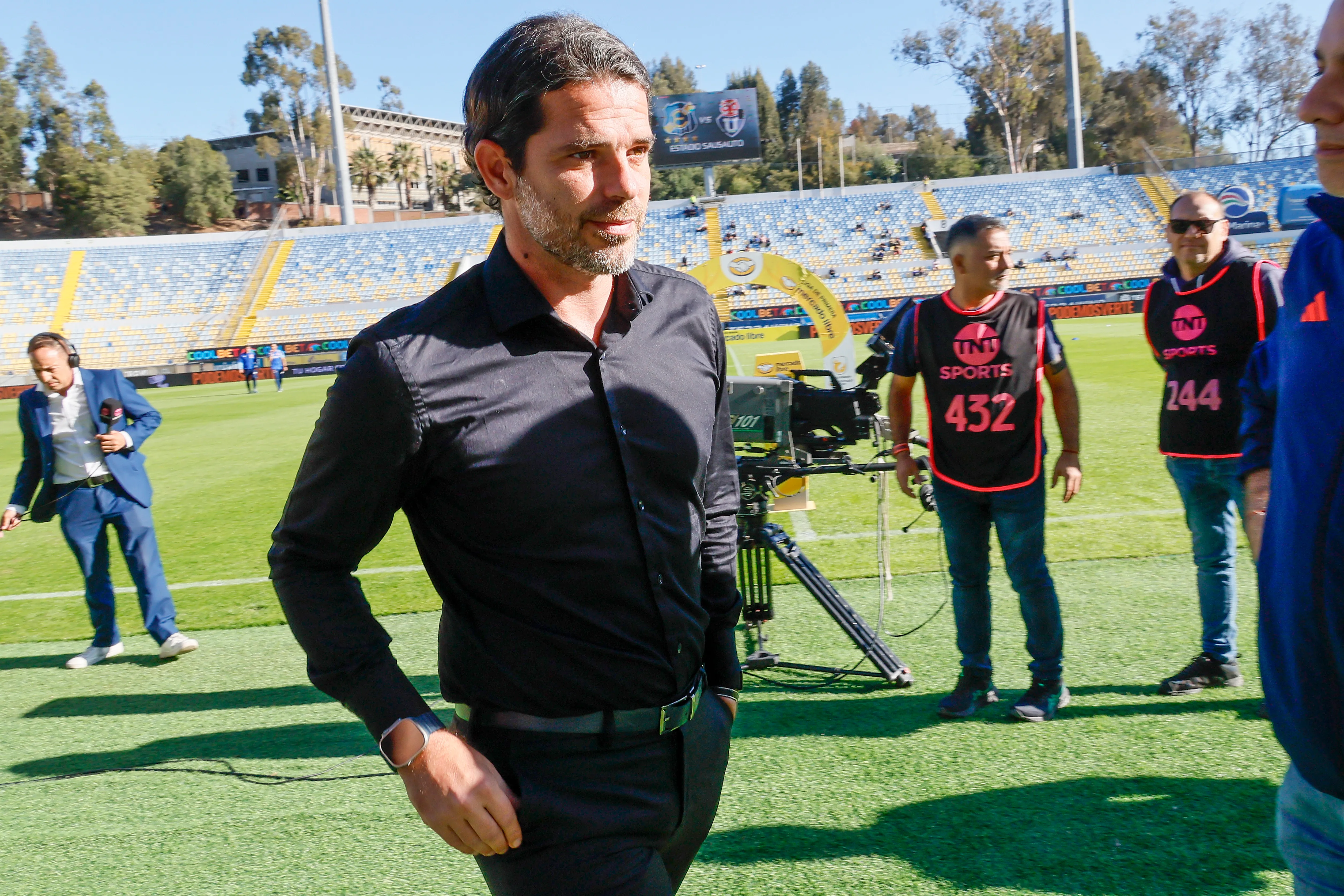 Fernando Gago recibió total respaldo del Mati Rodríguez, con quien fue compañero en Boca. (Andres Pina/Photosport).