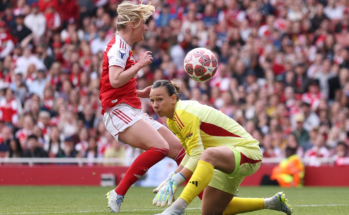 Christiane Endler comete un error garrafal ante Arsenal que complica a Lyoness en la Champions League Femenina