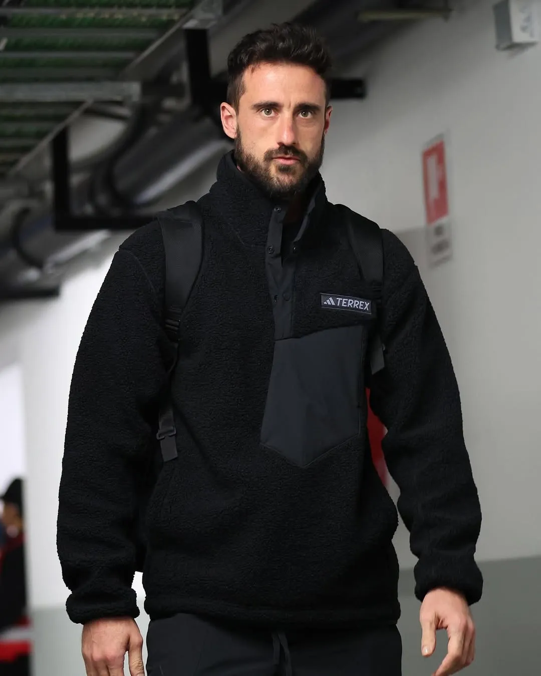 Fernando De Paul sorprendió acompañando al plantel de Colo Colo