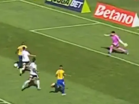 Video: el tapadón de Maureira en su debut como titular en Colo Colo