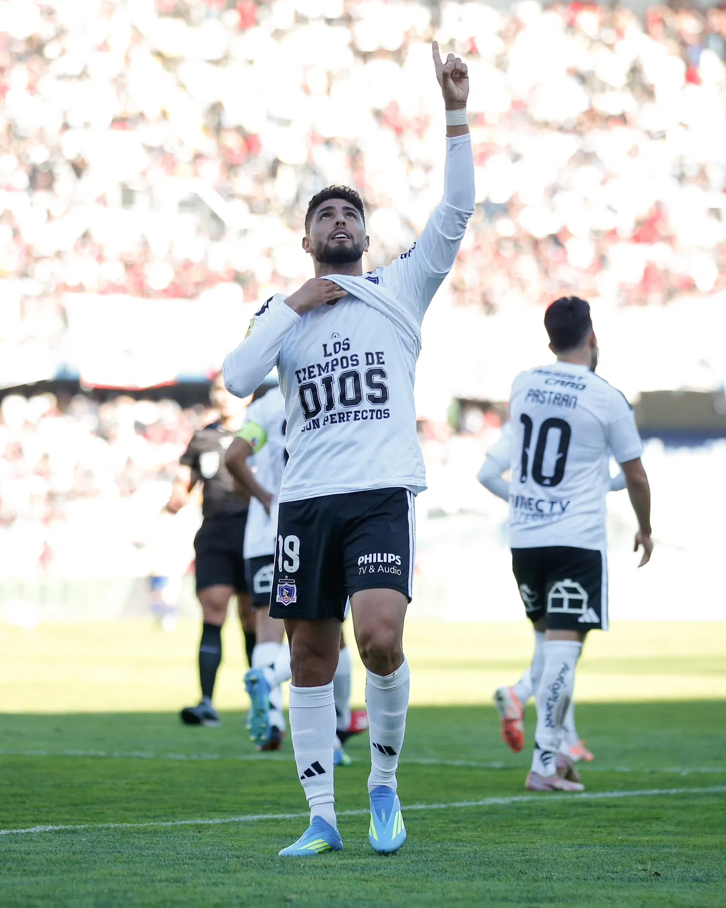 Maximiliano Romero y Javier Correa anotaron los goles del triunfo de Colo Colo contra la U de Concepción. Foto: Colo Colo.