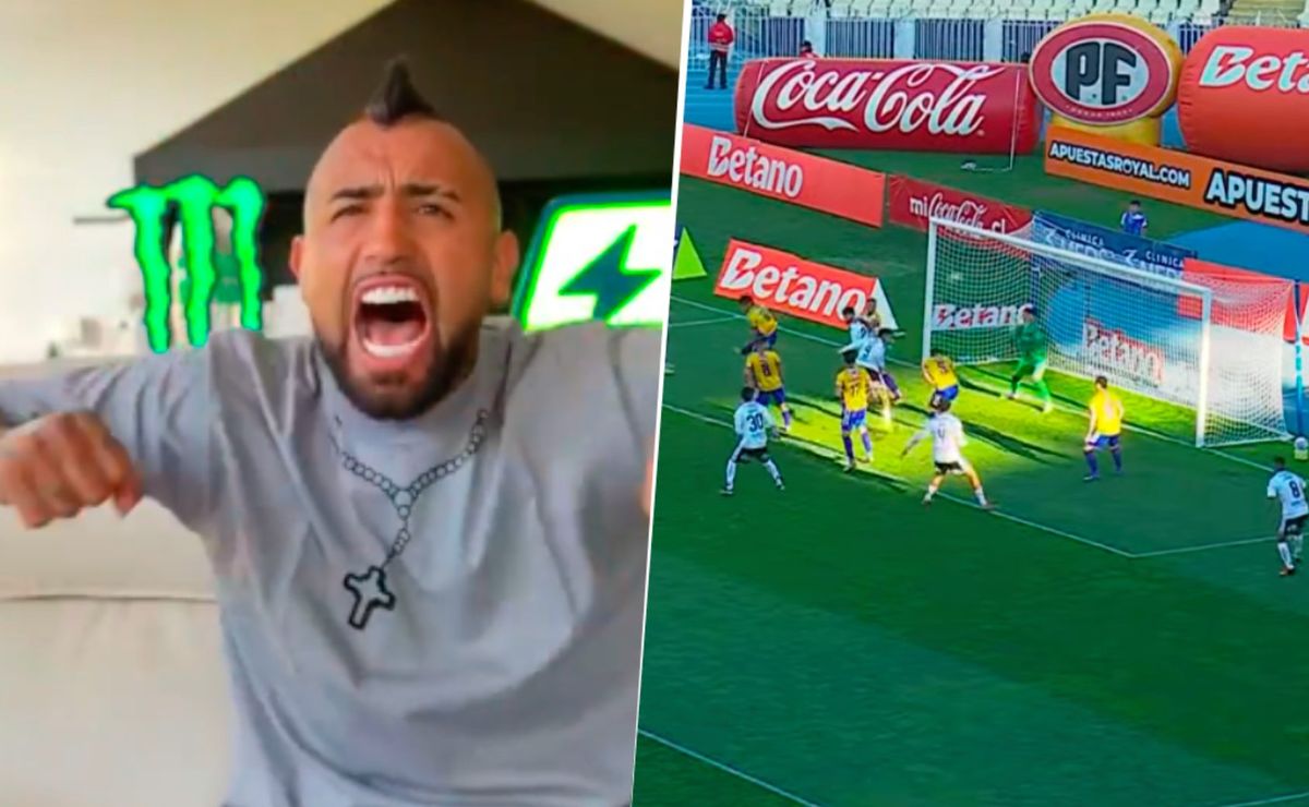 “Que lindo ganar así”: La reacción de Arturo Vidal al agónico triunfo de Colo Colo