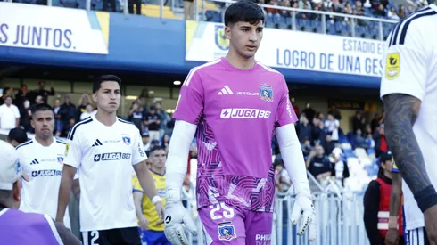 Gabriel Maureira jugó su primer partido oficial como titular en Colo Colo.