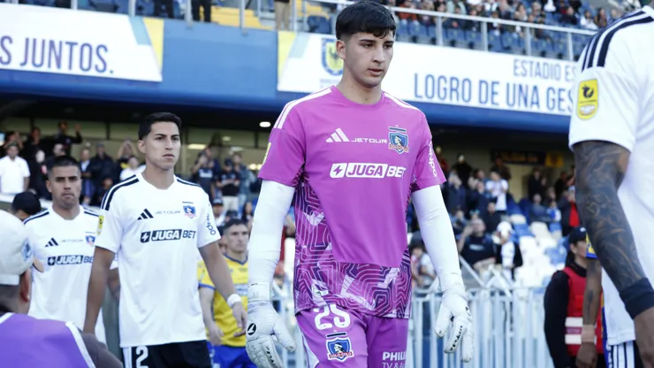 Gabriel Maureira jugó su primer partido oficial como titular en Colo Colo.