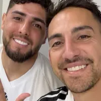 El íntimo festejo de Javier Correa y Maximiliano Romero en Colo Colo