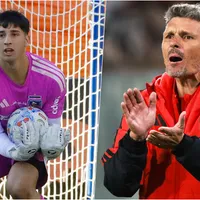 Ortiz explica por qué elige a Maureira por sobre Villanueva en el arco