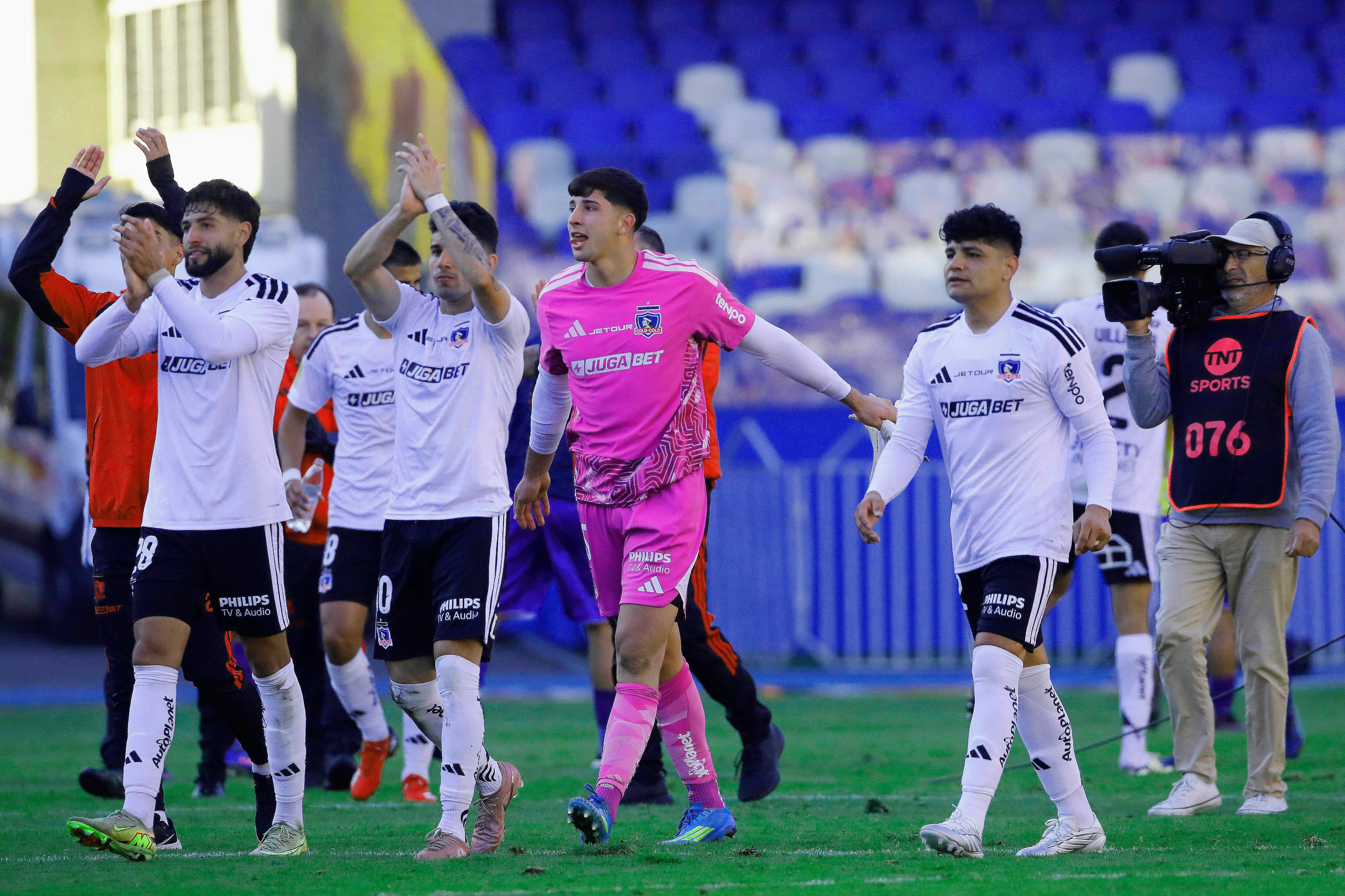 Gabriel Maureira convenció en su debut como titular en el arco de Colo Colo | Photosport