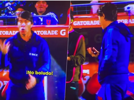 Seguimiento a Garnero: del "boludo" a un jugador hasta el gesto al 4° árbitro