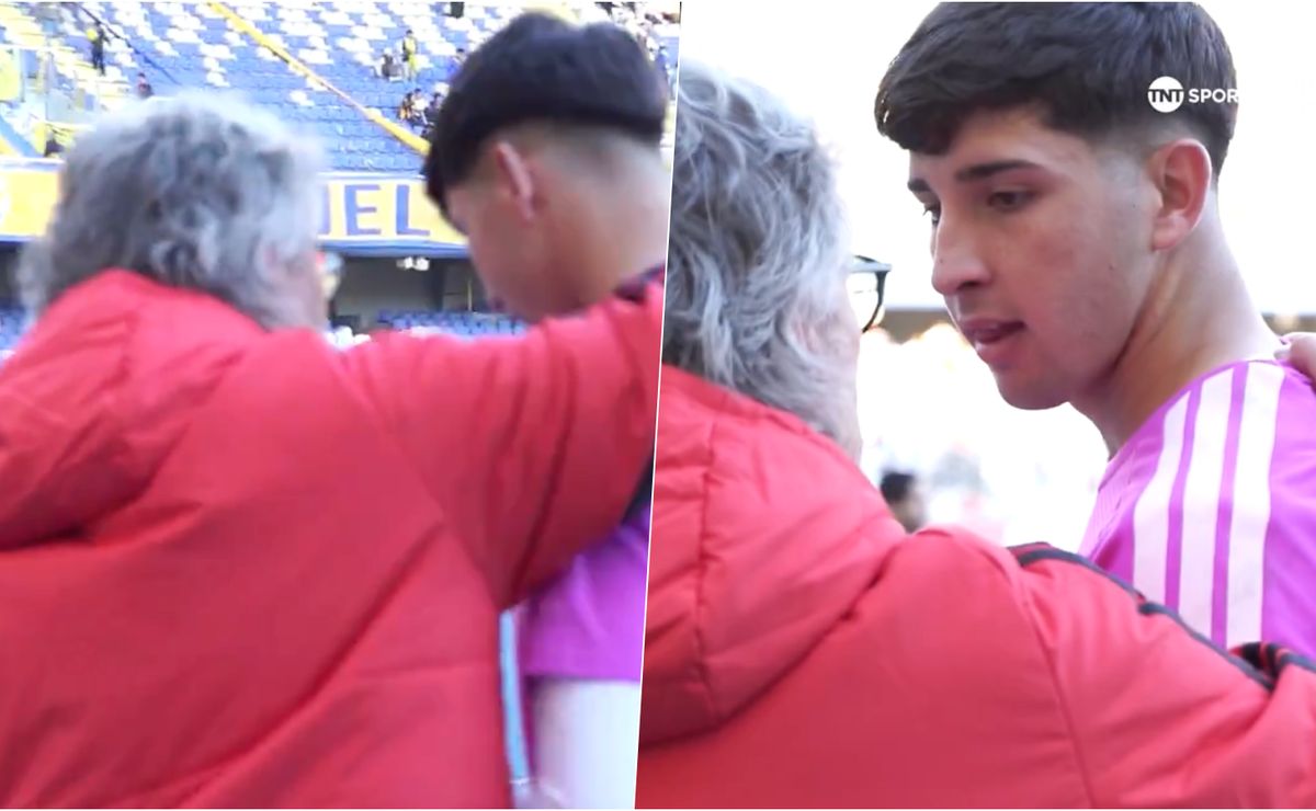 No se vio en TV: el tierno momento entre Daniel Morón y Gabriel Maureira en Colo Colo