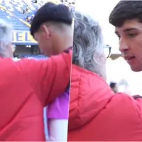 No se vio en TV: el tierno momento entre Morón y Maureira en Colo Colo