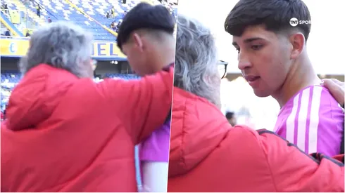 Daniel Morón le dio consejos a Gabriel Maureira en Colo Colo