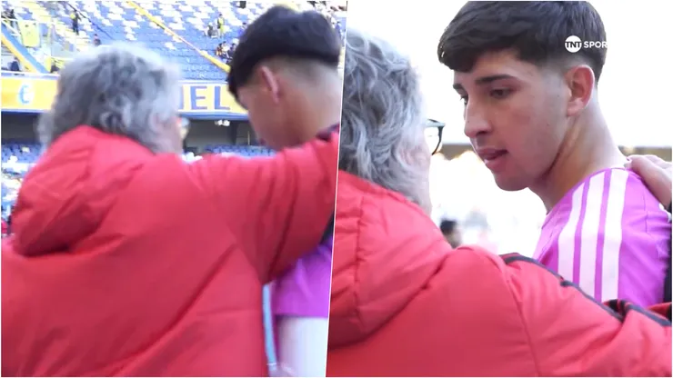 Daniel Morón le dio consejos a Gabriel Maureira en Colo Colo
