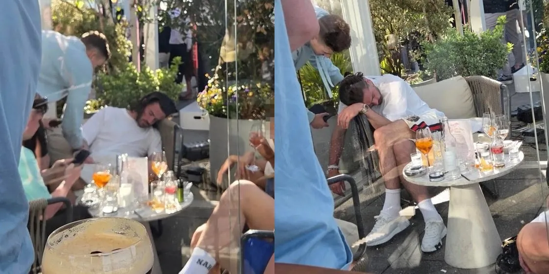 En estas condiciones pillaron a Jack Grealish en Inglaterra. | Foto: The Sun.