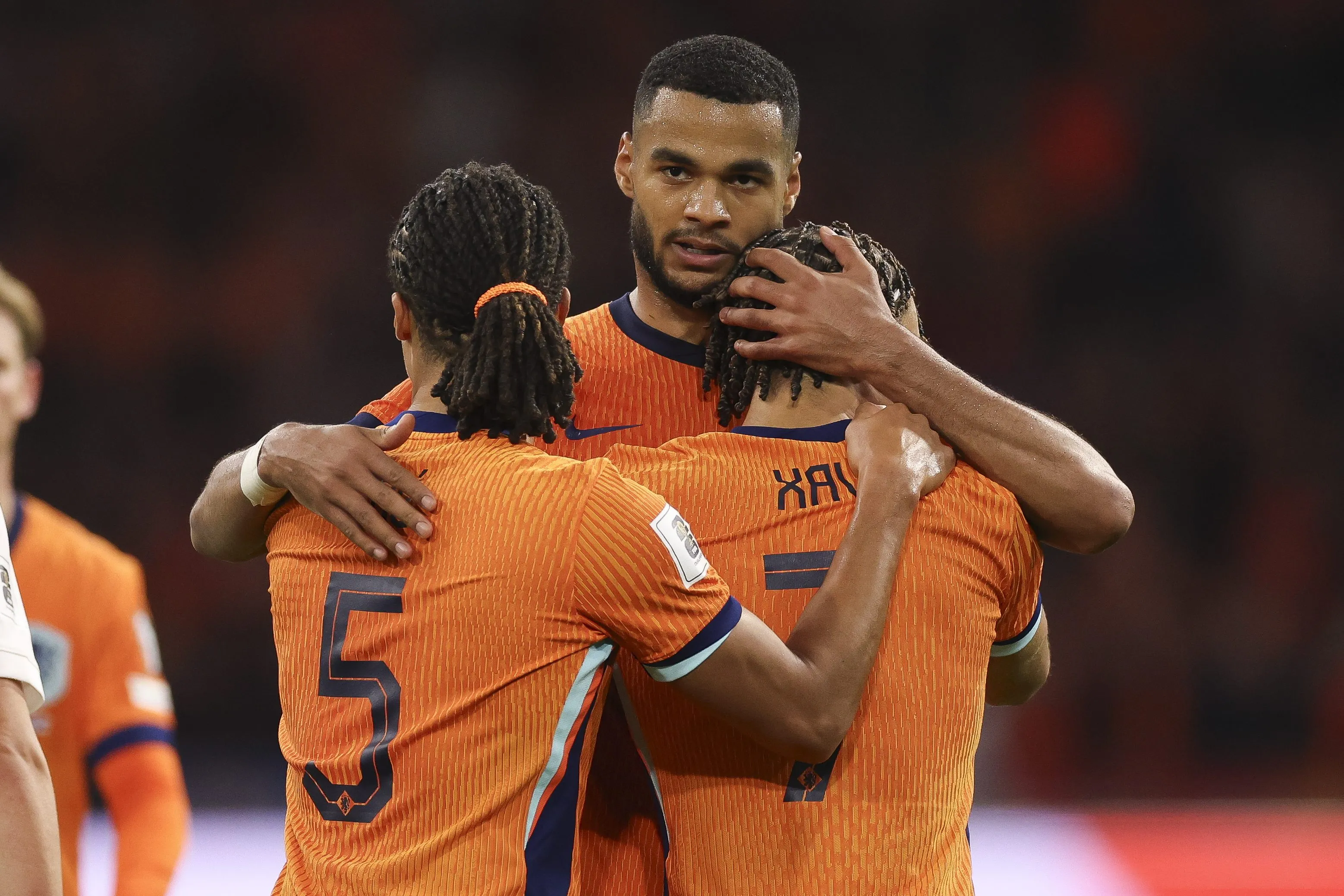 Xavi Simons no irá al Mundial con Países Bajos luego de lesionarse en Tottenham. Foto: Getty Images.