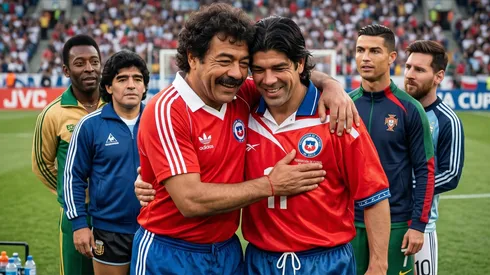 Caszely elige entre varios delanteros de nivel mundial: se queda con Marcelo Salas.