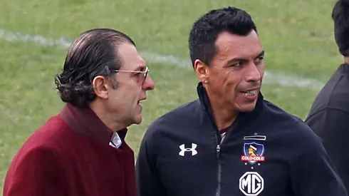 Paredes apoya a Mosa en su plan al interior de Colo Colo.