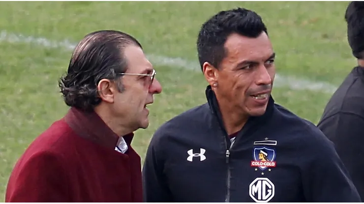 Paredes apoya a Mosa en su plan al interior de Colo Colo.