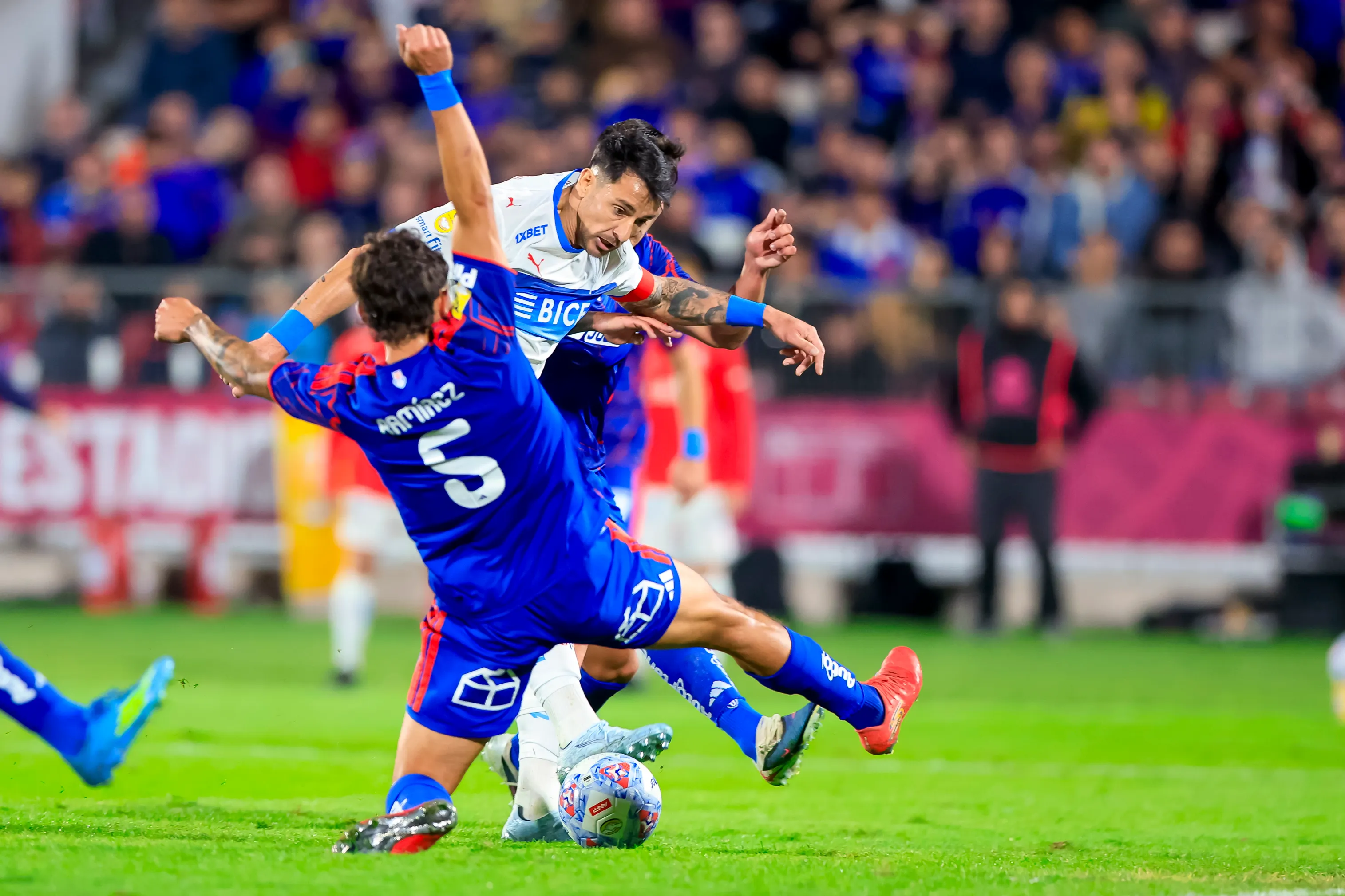 Ramírez mostró un gran nivel ante la UC. Imagen: Photosport