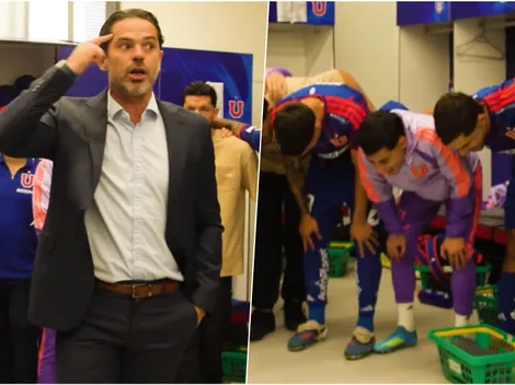 Eufórica arenga de Gago y la U ante la UC: "Quiero pasar por arriba"