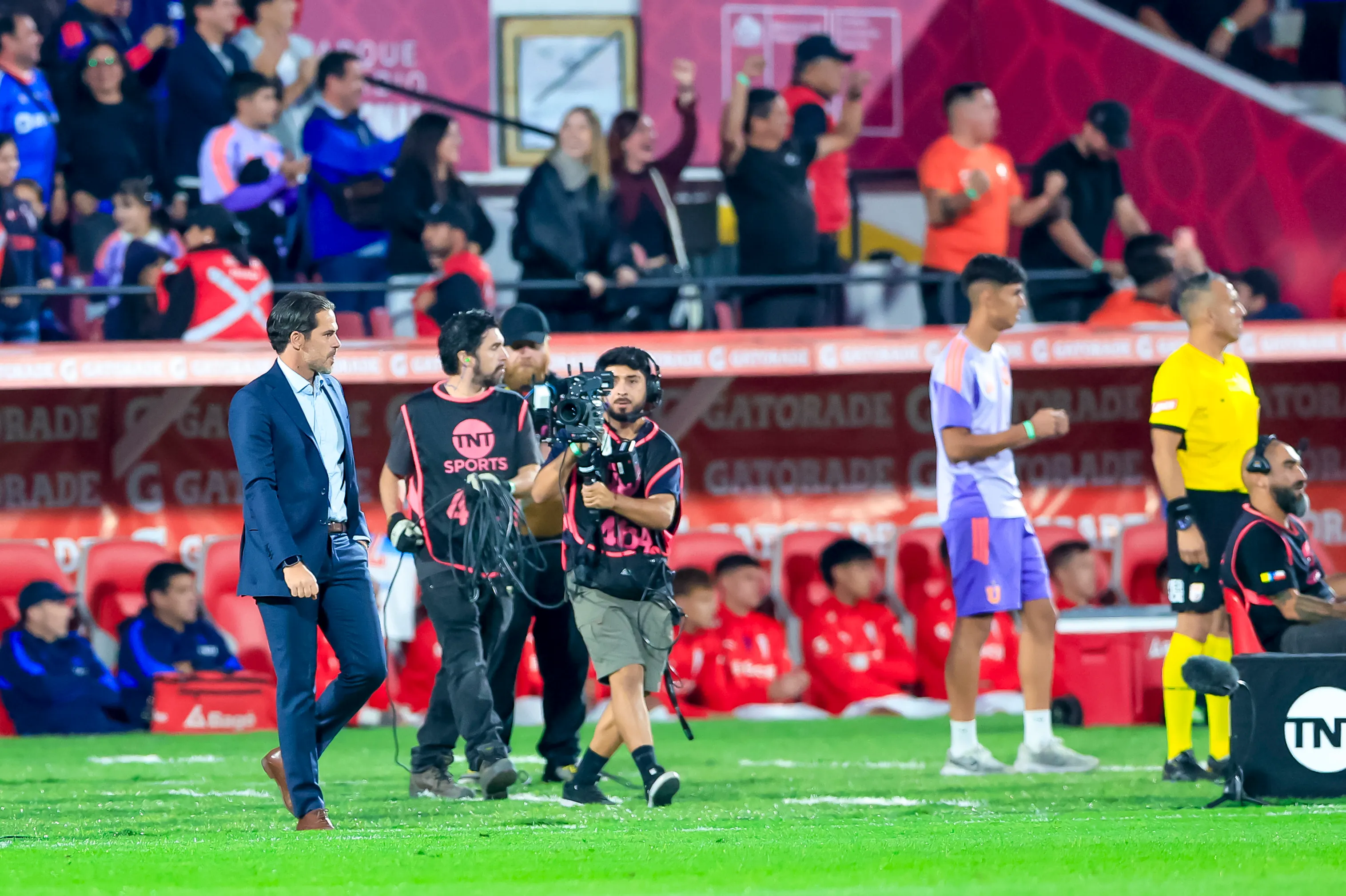 Fernando Gago tuvo un muy buen planteamiento ante la UC | Photosport