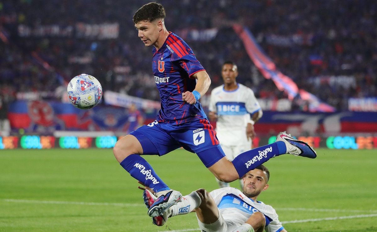 La íntima celebración de Agustín Arce tras ser figura en U de Chile en el Clásico Universitario