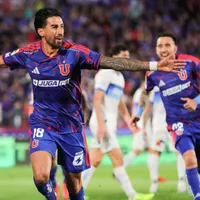 ¿A Colo Colo? El festejo de Lucero en la U tras la UC