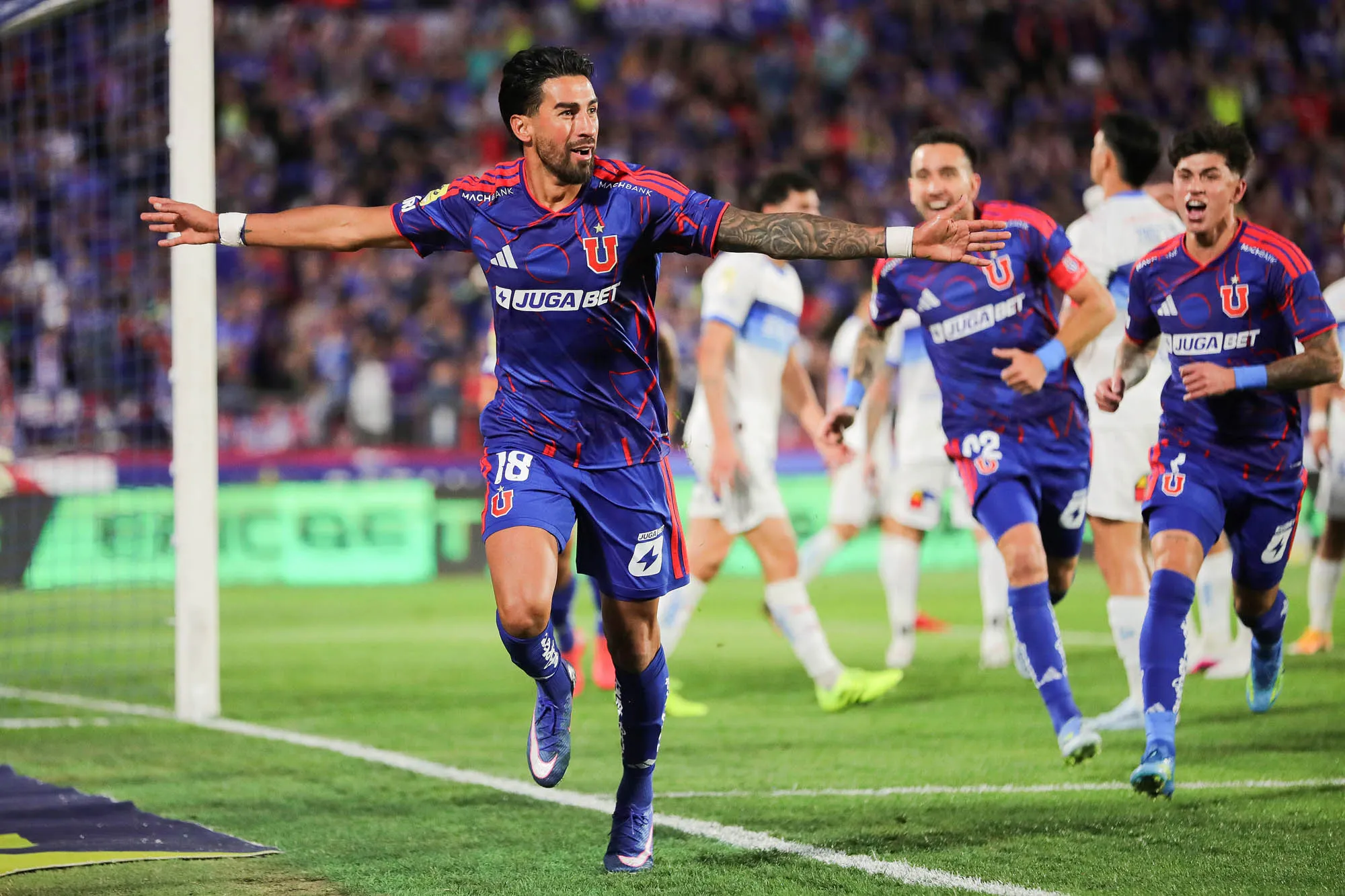 En Argentina hicieron eco de Gago y el triunfo de la U contra la UC.