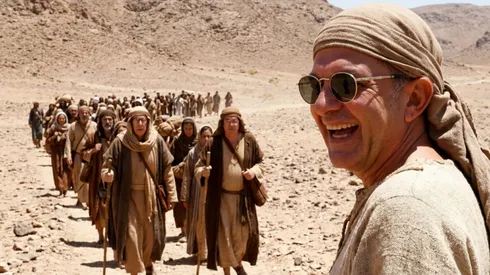 Como en la Biblia, los peregrinos deambularán hacia la puerta de salida en Macul.