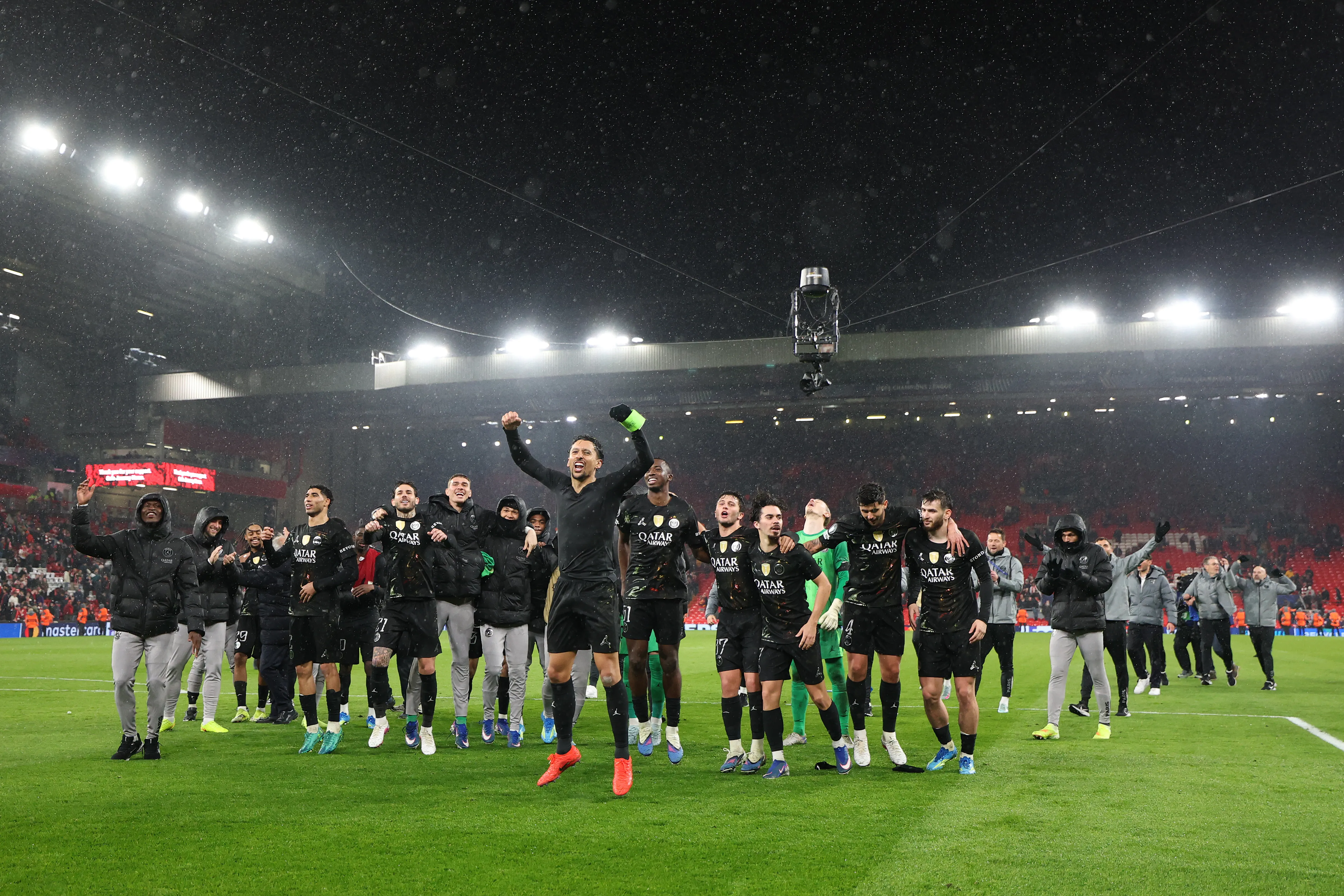El PSG pasó a la semifinal tras vencer al Liverpool/Getty Images)