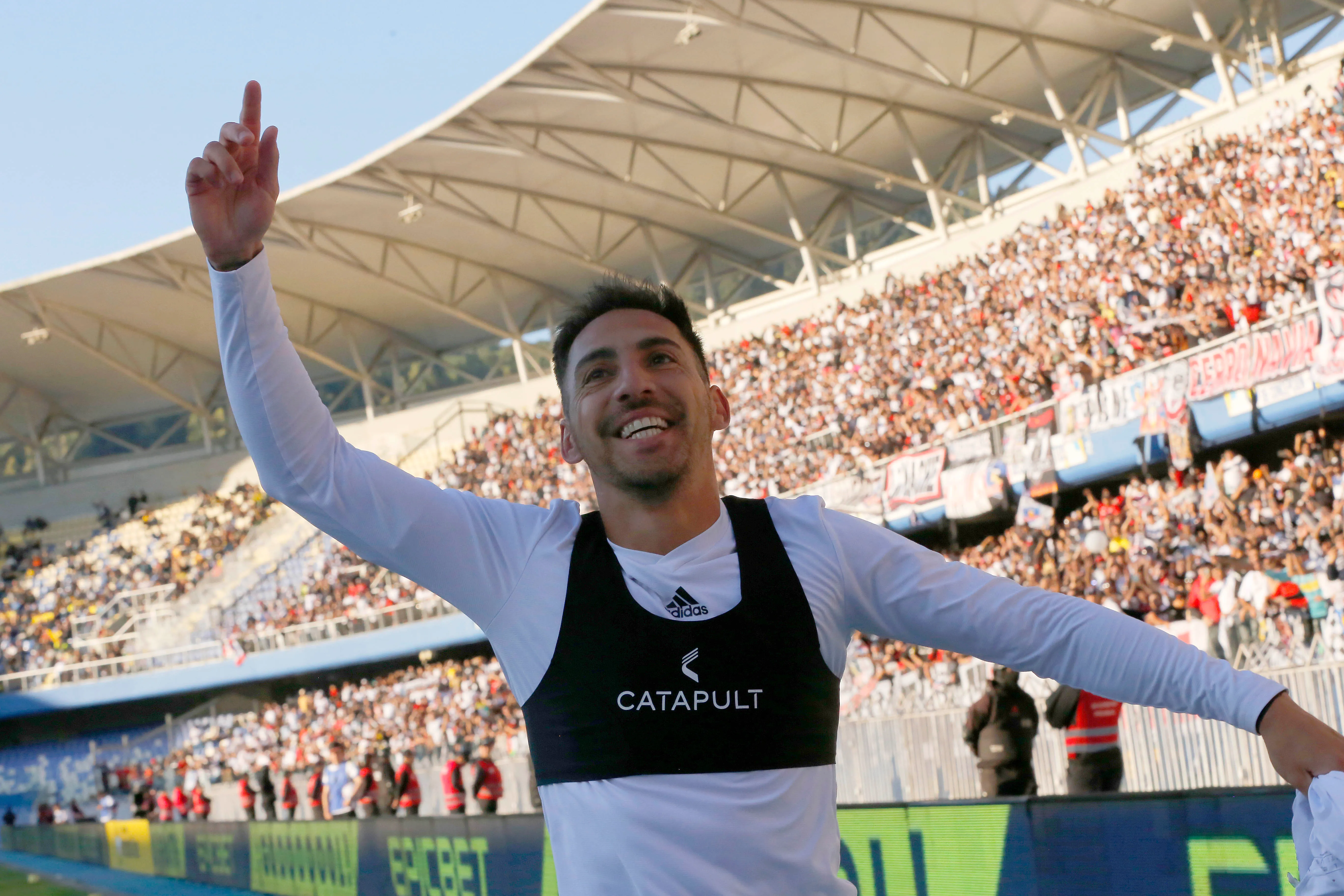 Javier Correa anotó su segundo gol del año con la camiseta de Colo Colo. | Foto: Photosport.