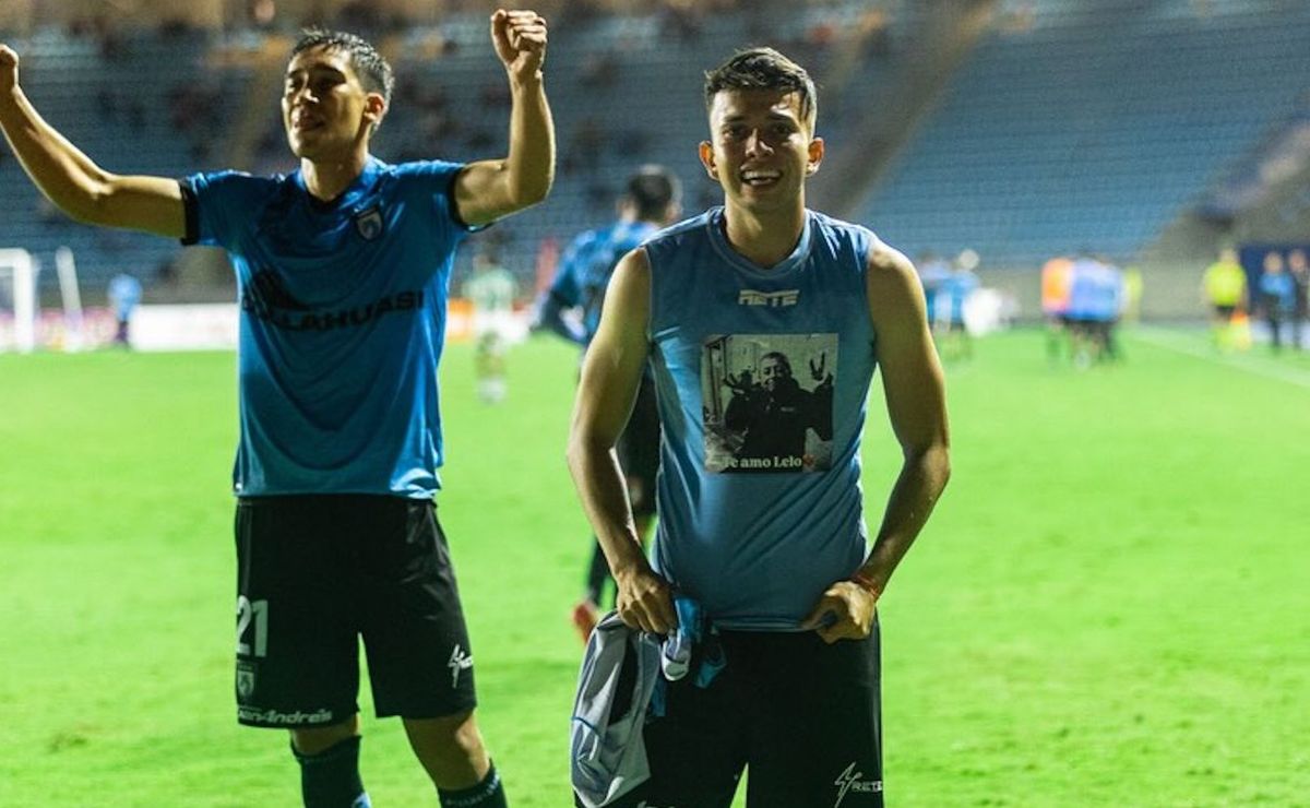 La historia tras la emotiva celebración del héroe de Deportes Iquique: “Quería cumplir el sueño”