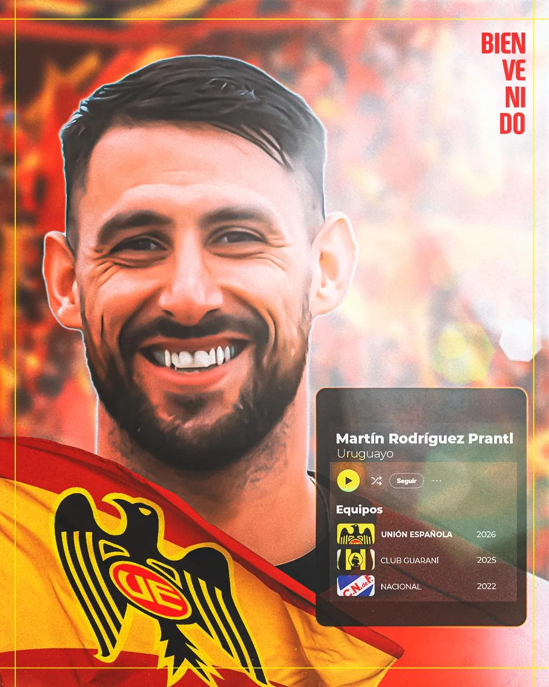 Martín Rodríguez dejó de ser jugador de Unión Española. El uruguayo llegó a principio de año con el objetivo de ser el portero titular y buscar el retorno a la Liga de Primera.