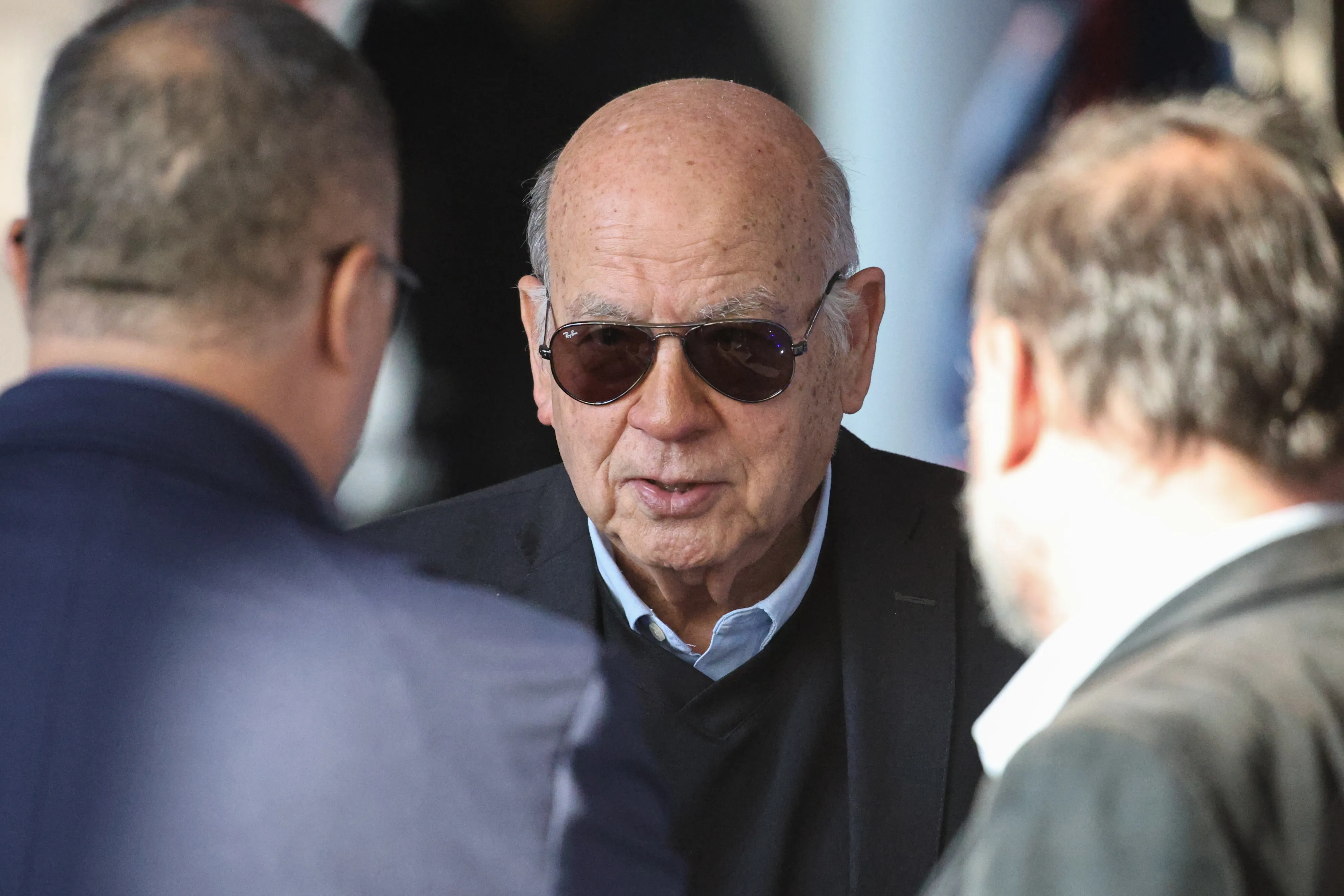 José Miguel Insulza en la Junta de Accionistas de Azul Azul | Photosport