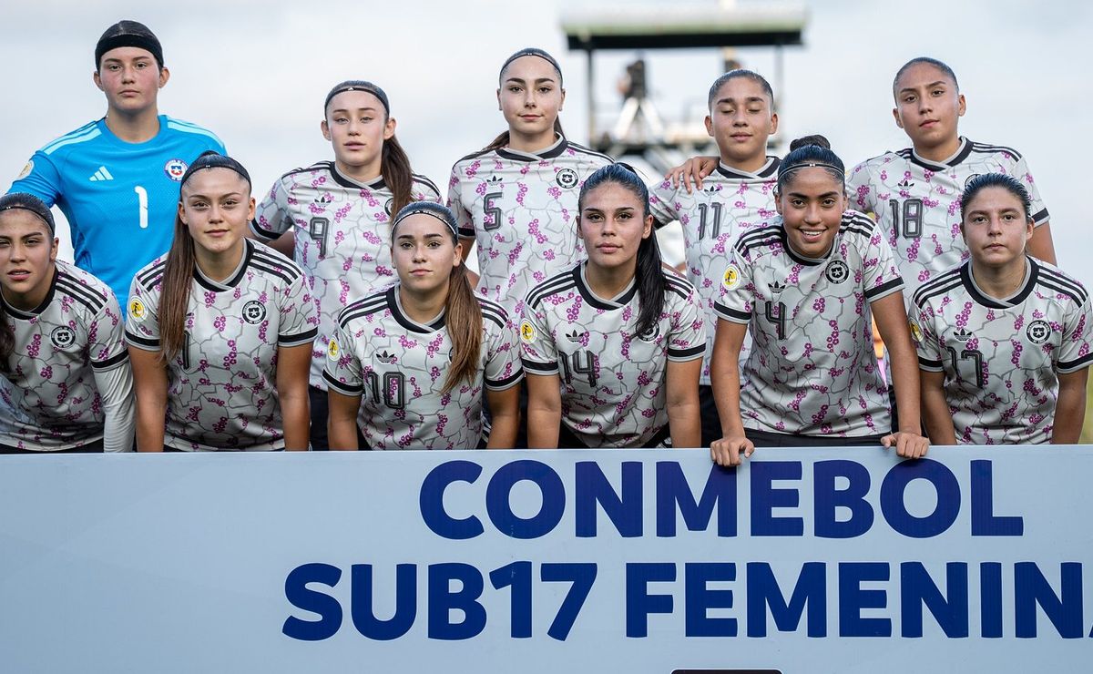 Chile vs. Colombia: Horario y dónde ver EN VIVO a La Roja Femenina en el Sudamericano Sub 17