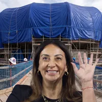 "Un sueño y una...": Cecilia Pérez aborda el tema estadio