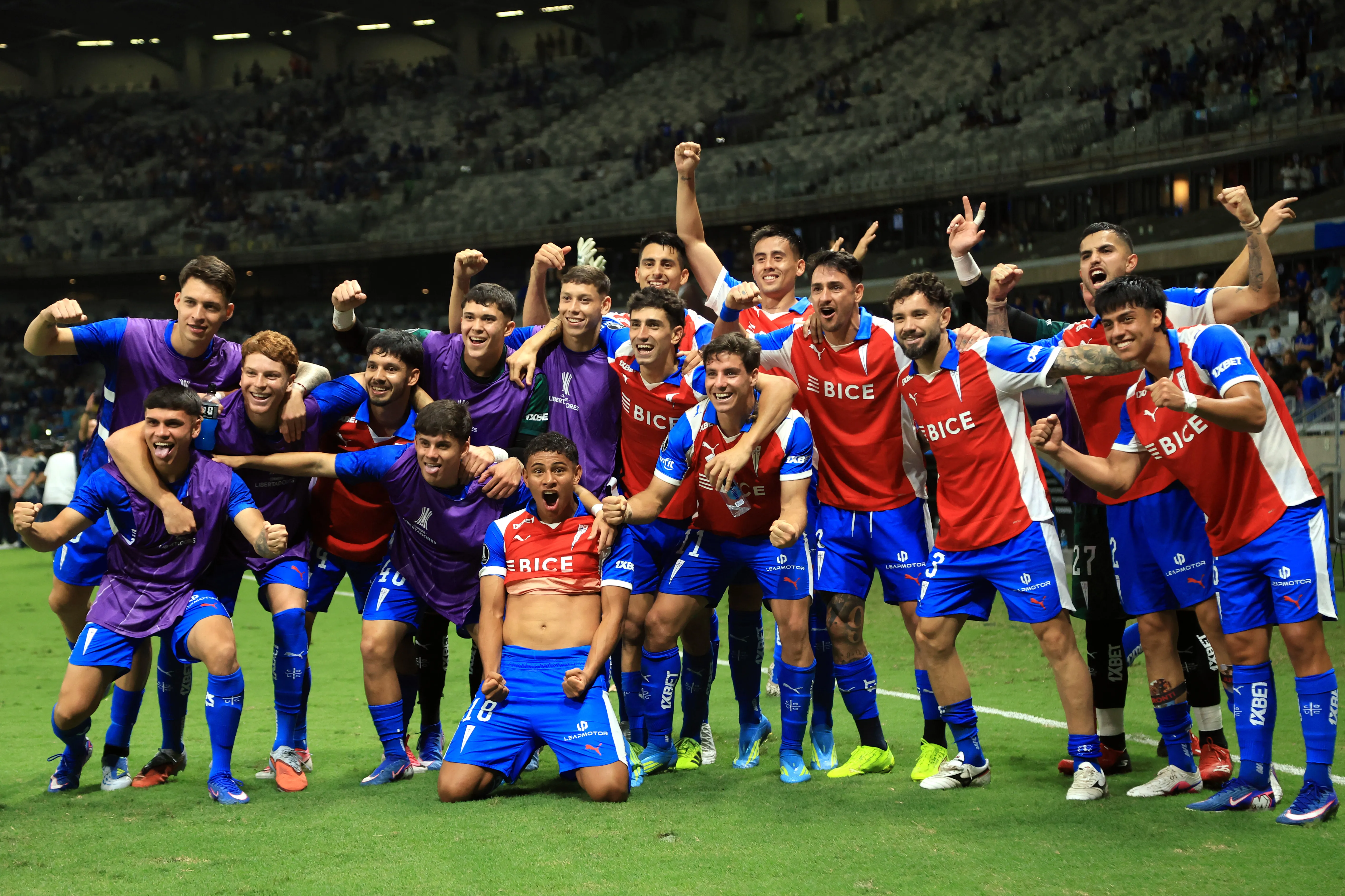 La UC dio el batacazo en la fecha 2 y derrotó como visitante a Cruzeiro por 1-2. (Foto: Pier Giorgio Giavelli/Photosport)
